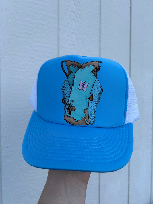 Blue chap Hat