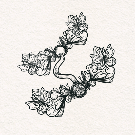 Butterfly Bit - PNG File